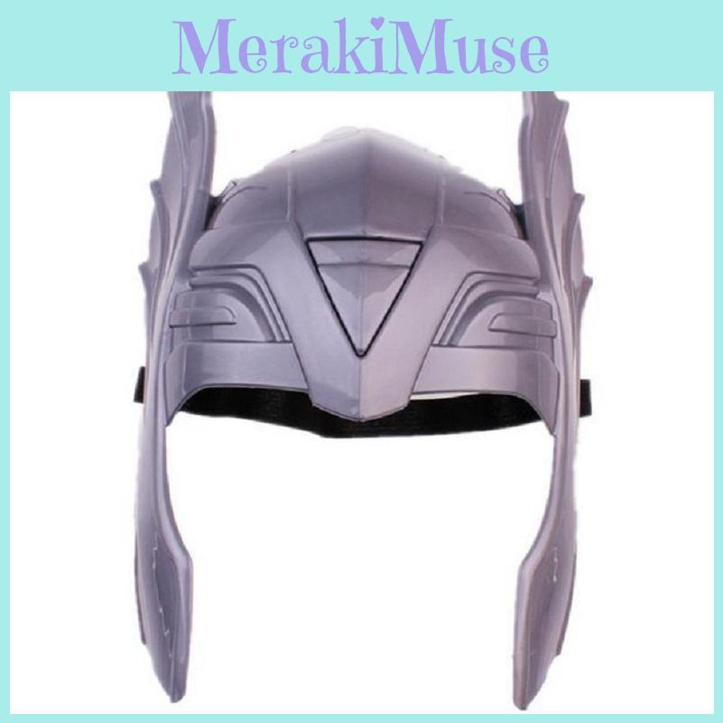 Maschera Casco di Thor in Plastica per Adulti Unisex Feste di Halloween e in Maschera**