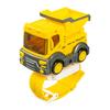 Engineering Vehicle Toy With Spin Top Watch For Preschool Kids