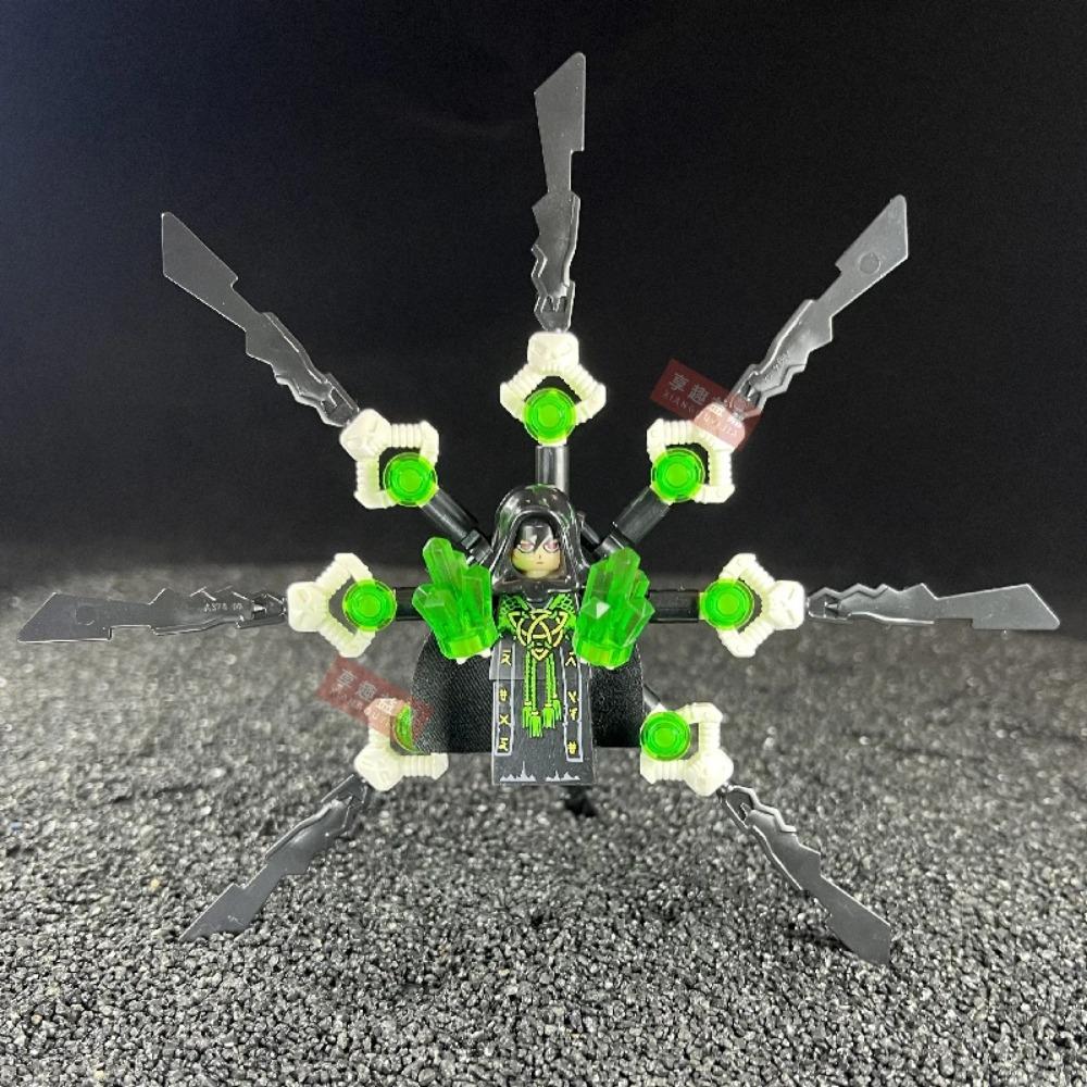 Ny Halloween Skrekkfilm Skjelett Helt Byggeklosser Modell Klosser mini Actionleketøysfigurer Leketøy gave til barn