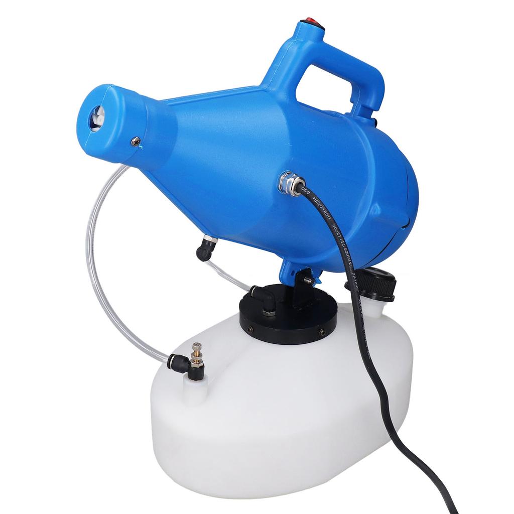 Electric Atomizer 4.5L ULV Mist Spray Machine 8 to 10m Spraying for Home School Hotel EU Plug 220V