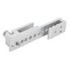 Metal Sliding Door Lock No-Drill Installation Glass Door Lock Shower Door Latch  Bathroom Hardware