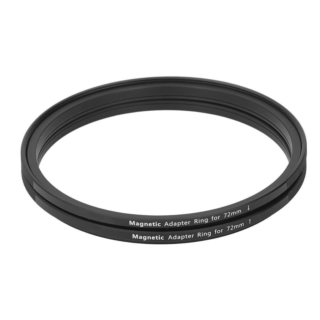 Magnetic Filter Ring Adapter Set 72mm Aluminum Alloy Camera Lens Filter Adapter Ring for Lens Converter Accessories