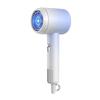 Compact Blue Light Hair Dryer for Dorms - Portable & Quick Dry