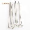 100Pcs Silvery Color Tone Ball End Pins Jewelry Making Findings DIY Crafts Headpins Accessories