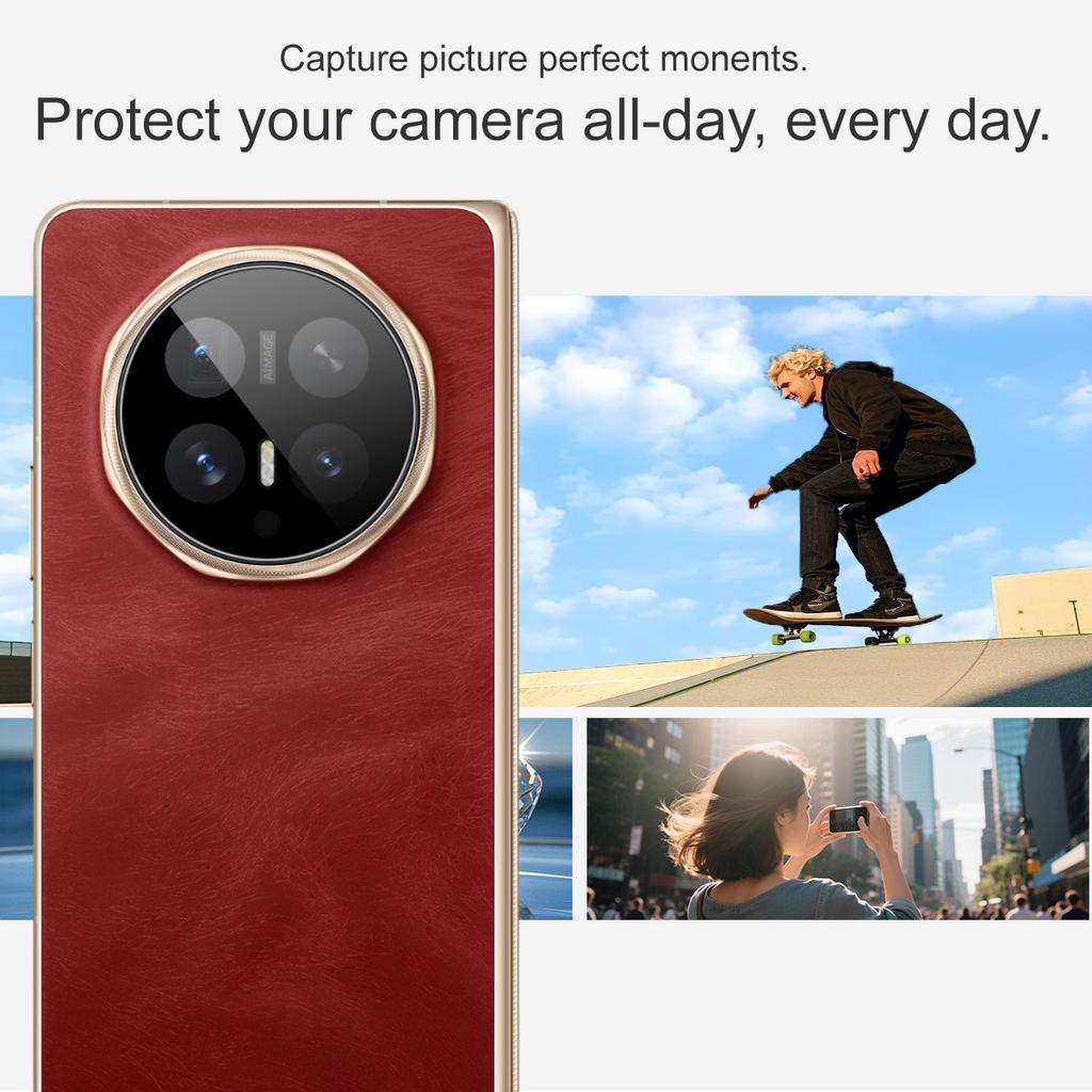 For Honor Magic V6 5G Glass IMAK High Definition Glass Lens Film Self-positioning Version Black Version