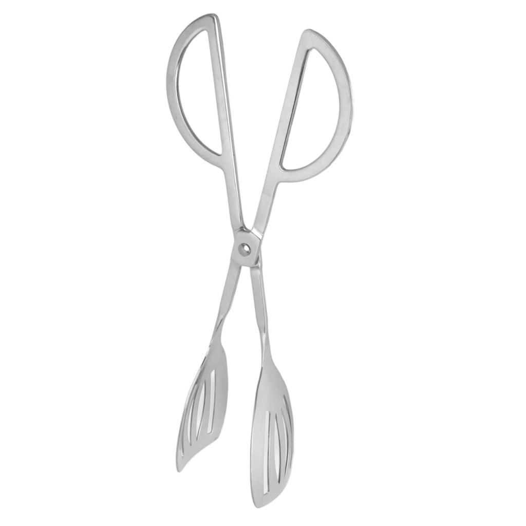 Serving Tongs 201 Stainless Steel Rust Proof Corrosion Proof Comfortable Grip Food Tongs for Kitchen