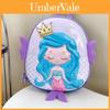 Cute Cartoon Mermaid Kids Backpack Adorable Eggshell Bag Perfect Birthday Gift