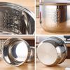 304 Stainless Steel Non-Stick Pressure Rice Cooker with Double-Bottom Inner Pot