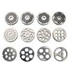 Fleischwolfplatte 3-18mm Netzmesser Fleischwolfteile Fleischlochplatte Scheiben Messer Manganstahlmesser für Mixer Food Chopper
