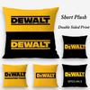 Tool Box D-DeWalt Pillow Case Plush Fabric Soft Double Sided Print Sofa Cushion Cover Throw Pillow Covers