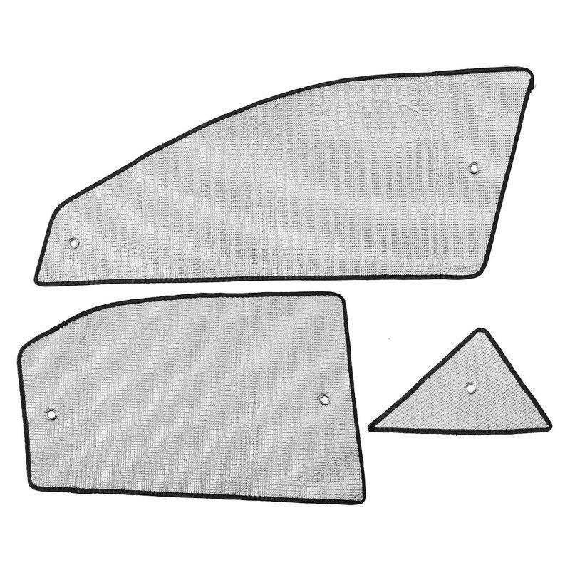 6Pcs/set Side Door Window Privacy Sunshade Covers Silver Aluminum Foil Fit For Toyota Camry 2012 2013 2014 2015 2016 2017