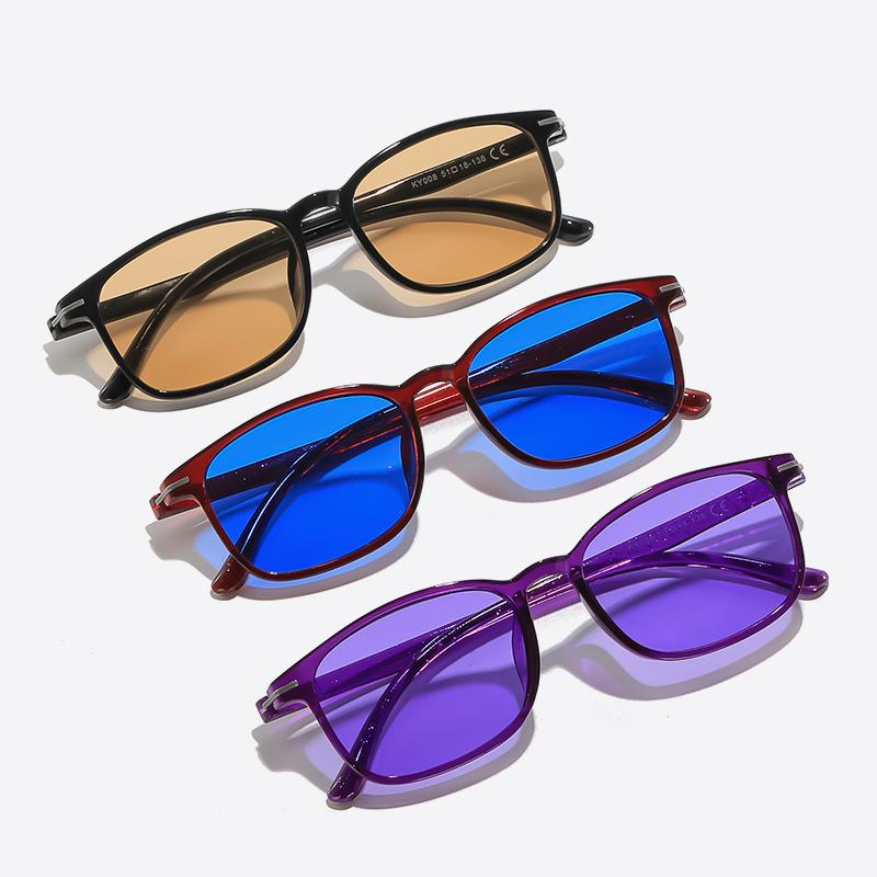Nuovo Stile Occhiali da Sole da Uomo Vintage Trendy Occhiali da Vista per Sport all'Aperto Occhiali alla Moda Casual Ultraleggeri Occhiali per la Protezione degli Occhi