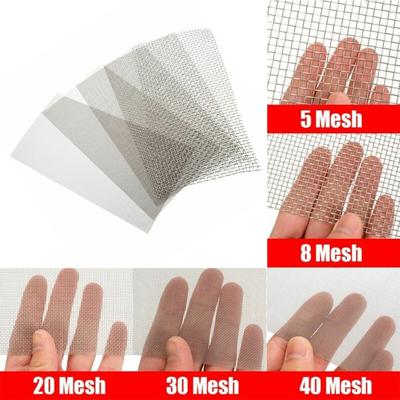 Stainless Steel Filter 5/8/20/30/40 Mesh Filtration Screen Filter 15cmx30cm