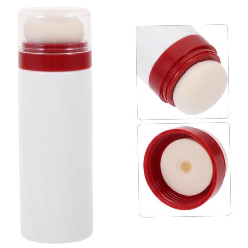 Abaodam Powder Puff Box, Empty Powder Container Bottle, Refillable Powder Bottle, Airless Powder Kit, Clean Baby Powder Bottle, Talcum Powder Holder,