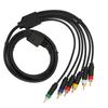RGB RGBS Multifunctional Composite Cable Cord High Flexibility Soft Stable Component AV Cable with 4 BNC Heads