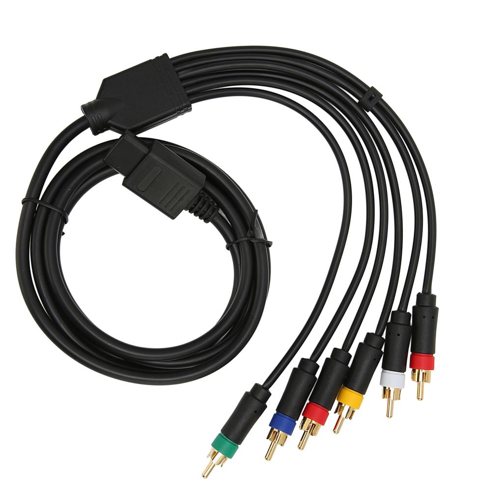 RGB RGBS Multifunctional Composite Cable Cord High Flexibility Soft Stable Component AV Cable with 4 BNC Heads