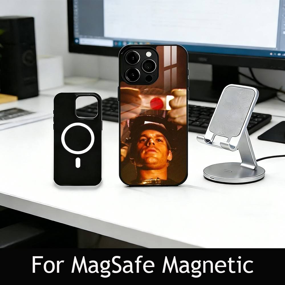 Movie D-Dexter M-Morgan Phone Case For iPhone17,16,15,14,13,12,11 Plus,Pro Magnetic with Magsafe Wireless Charging