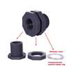1/2" 3/4" 1" Female Thread Water Tank Joint With Seal Washer For Garden Irrigation Aquarium Fish Tank Adapter Water Barrel Joint