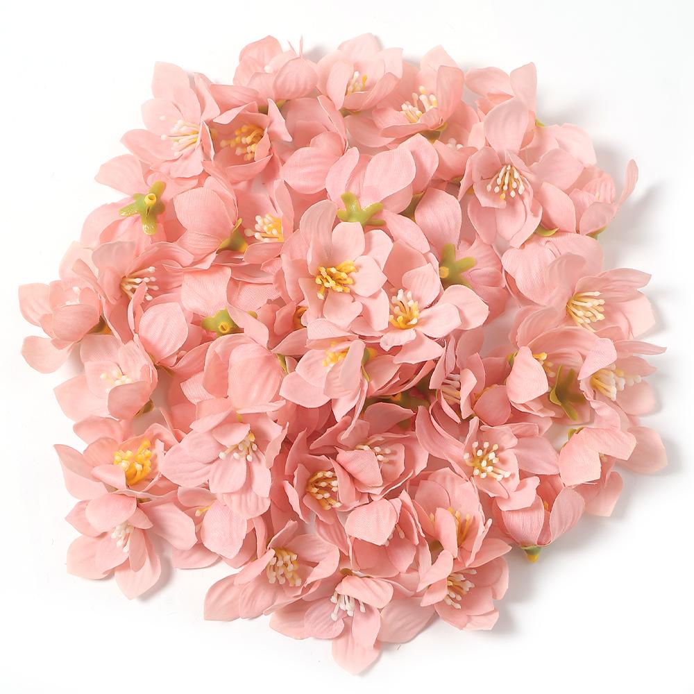 

30/50Pcs Artificial Rose Flowers 5cm Fake Flowers Heads for Home Decor Garden Wedding Decoration DIY Craft Garland Accessories 30PCS розовый