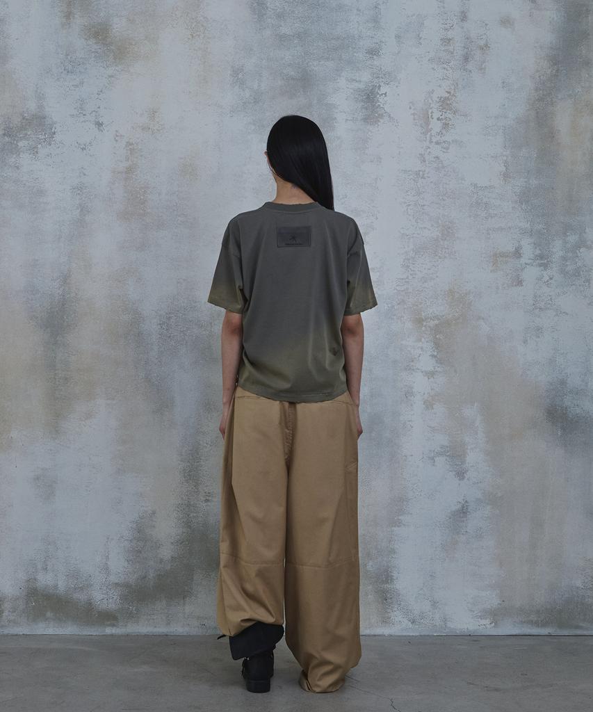 PARADIGMFILM [Ep.02] Vtg Fade Crop T-Shirt (Light Khaki)