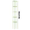 Trellis for Climbing Plants Stackable Plant Grid Frame with Fiberglass Tube Decorative Plant Support Supplies with Round Top