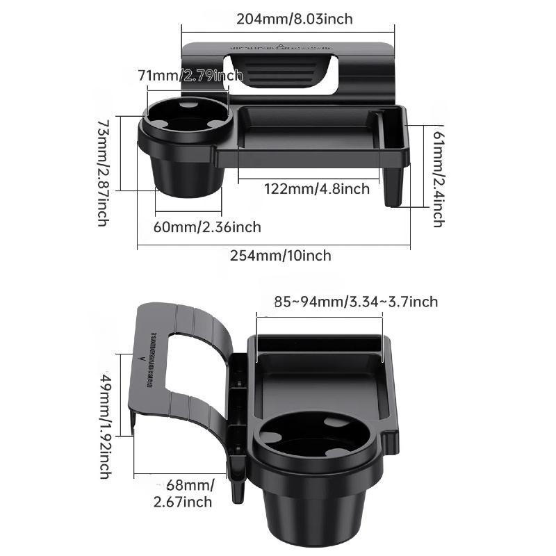 Car Multifunctional Storage Box Car Door Hanging Storage Box Mobile Phone Storage Box Water Cup Holder