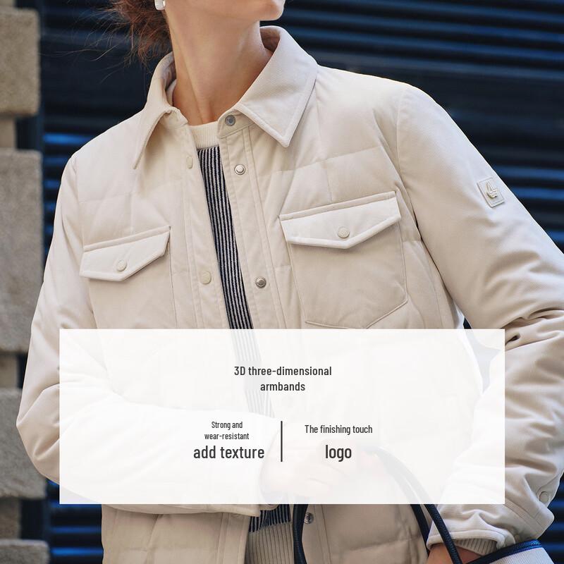 Navigare Women's Corduroy Lightweight Down Jacket