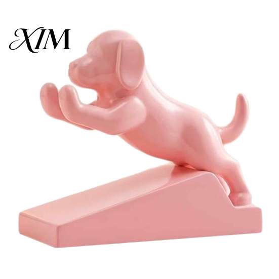 Puppy Door Stopper Cute Stopper, 3D Printed Dog Wedge, Decorative Room Decoration Stop, Non-Slip Holder for Bedroom, Nursery, Lovers Gift Heavy Duty