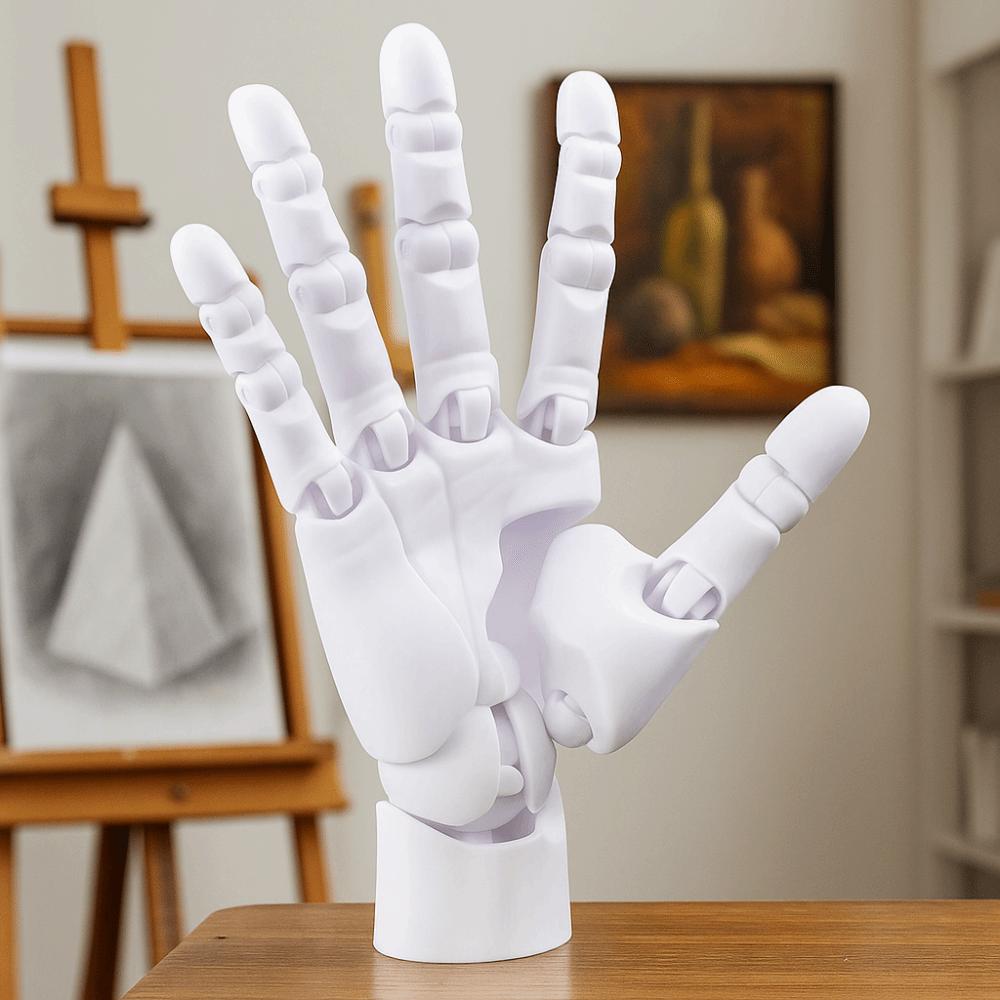 Biomimetic Hand Joint Movable Model Right Hand Anime Hand Model  For Displaying