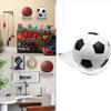 Transparent Basketball Bracket Holds Space Saving Soccer Display Rack  Volleyball Rugby