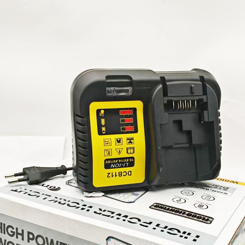 Lithium Battery Charger Accessories Parts LED Display For DeWalt For XR 10.8V 14.4V 20V Li-ion Cell Pack DCB112 DCB115 DCB118
