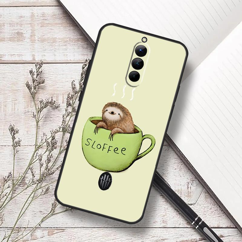 Sloth Animal Cute Case For ZTE Nubia RedMagic 10 Air 5G 6 7 6S 7S Pro RedMagic 10S 9S 8S 8 9 10 Pro Plus Cover
