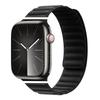Apple Watch Fine Woven Twill Leather Magnetic Band for Series 5-9 & SE