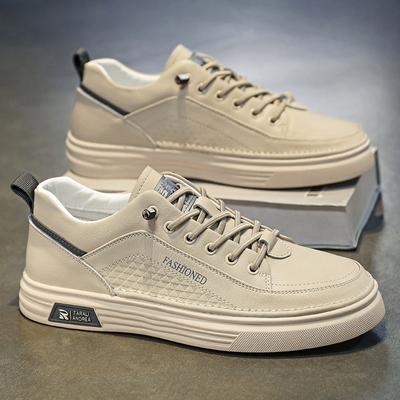 Herren Skateschuhe Flachleder Bequeme Lässige Sneaker 2025 Neu Outdoor-Sport Wanderschuhe Luxus-Design Tennisschuhe