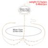 Beach Bikini Metal Multi-layered Chest Chain Sexy Star Tassel Chain Body Chain For Women