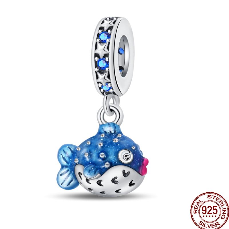 Copper Spring Luminous Insect Butterfly Series Flower Element Gift Beads Suitable For Pan Original Bracelet