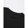Men's Cotton Round Neck Short Sleeve T-Shirt, Summer Wave Palm Print Design, Casual Beach Vacation Style Short Sleeve for Daily Wear