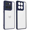 For Motorola Edge 60 Fusion XT2503-4 Case Plating Bumper Shockproof Clear Back Cover Hard Phone Case for Moto Edge 60 Fusion 5G