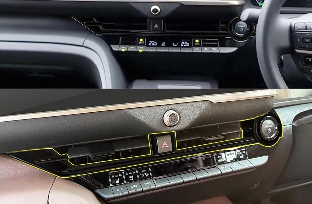 Toyota Crown Grade 2025 Compatible Side Air Vent Center Air Vent Dashboard Vent Garnish Interior Accessory Toyota Specialist Design Aobexalt