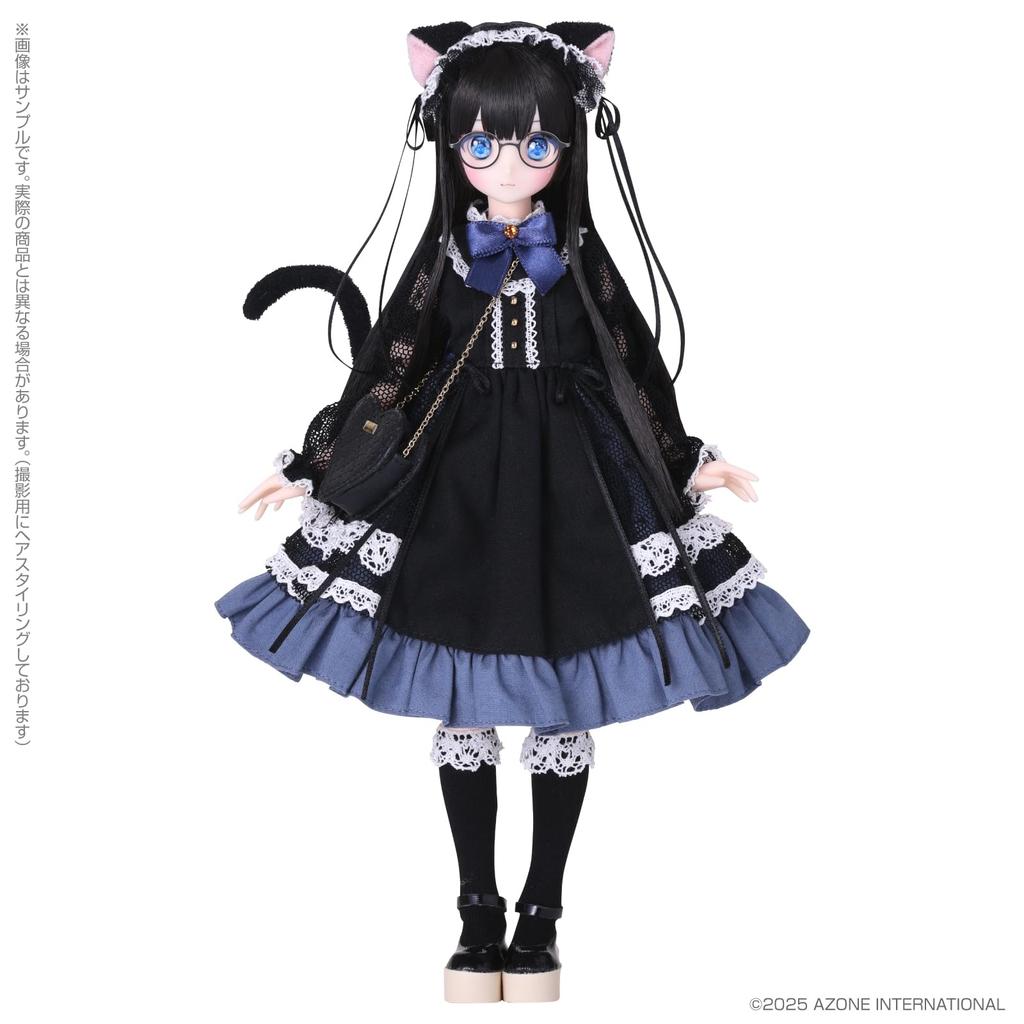 Azone International Karafuru Yukiho Asahina Gift from Cat Painted Movable Doll Dreamin' / ~A M.K.~ (Black ver.)
