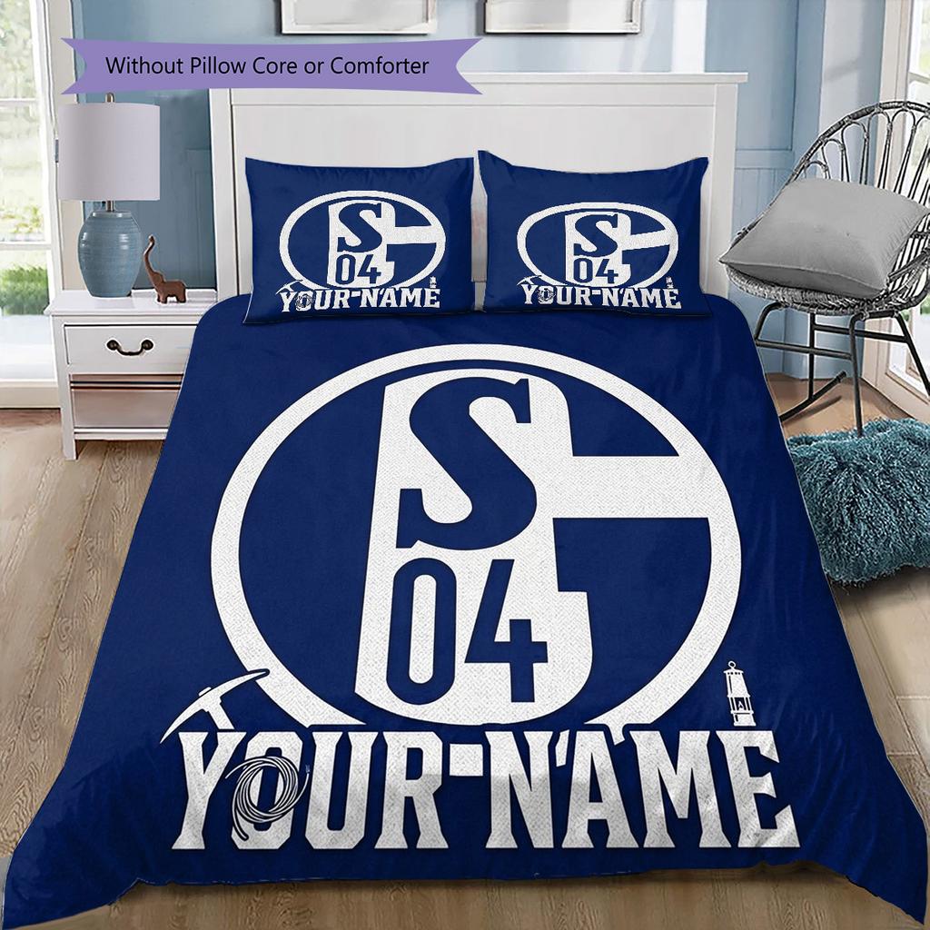 Sport Icon Custom Name Pattern Bedding Quilt Set Quilt Cover Pillowcase Home Birthday Gift(1 * duvet cover + 2 * pillowcase, without core)