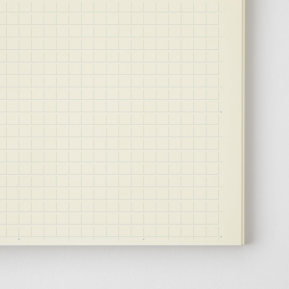 DESIGNPHIL Midori MD Notebook B Grid 15386006 - Graph Paper Stationery for Writing and Sketching