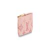 Louis Vuitton Pattern Printed Zipper Wallet Women Wallets Gradient-Pink M82204