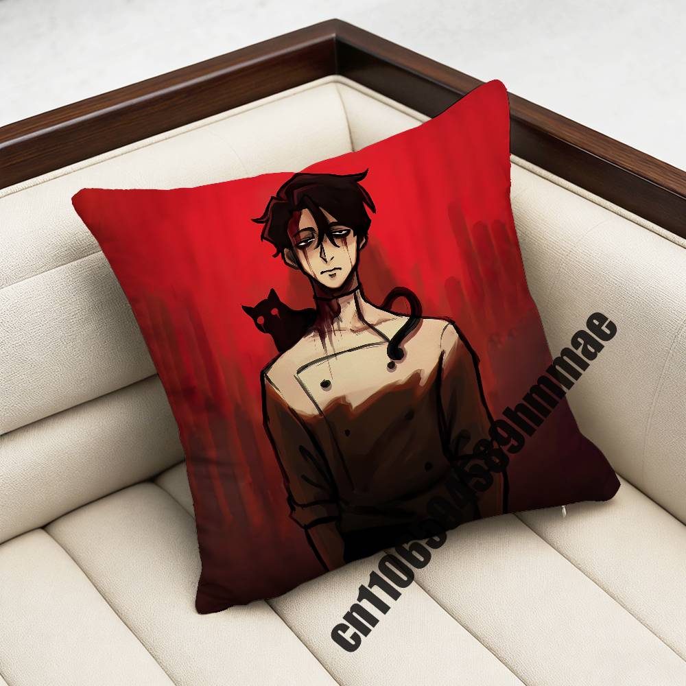 Game DDead Plate Vince Rody Vincent Throw Pillow Case Sham For Xcm Xcm Square Bedroom Pillowcase Cushion Cover
