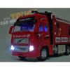 1/32 Alloy Water Tanker Model Simulation Fire Transport Vehicle Pull Back Car Inertia Toy Car Metal Children Toy Car