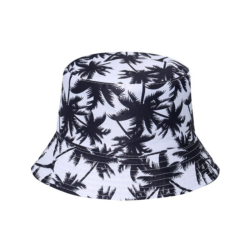 Versatile Style Hat Printing Womens Sunshade Short Brim Fishermans Hatscaps