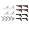 4pcs Door Handle Stopper Multipurpose Prevents Collision  Thickened Door Wedge Stopper for Doo