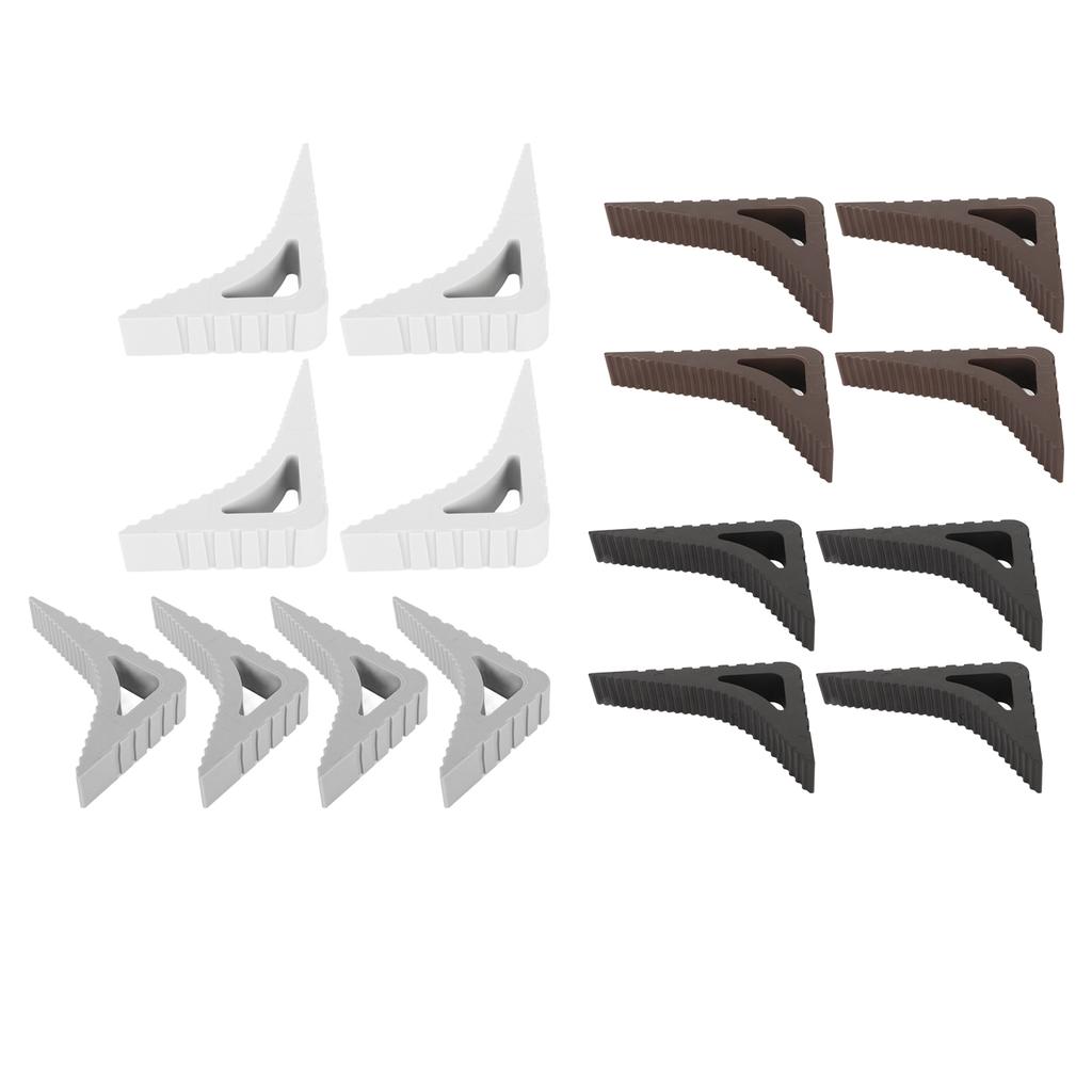 4pcs Door Handle Stopper Multipurpose Prevents Collision  Thickened Door Wedge Stopper for Doo