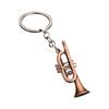 Winziger Saxophon-förmiger Schlüsselanhänger Hochwertige Metallkonstruktion Tolles Geschenk für einen Freund Saxophon-Schlüsselanhänger Taschenanhänger