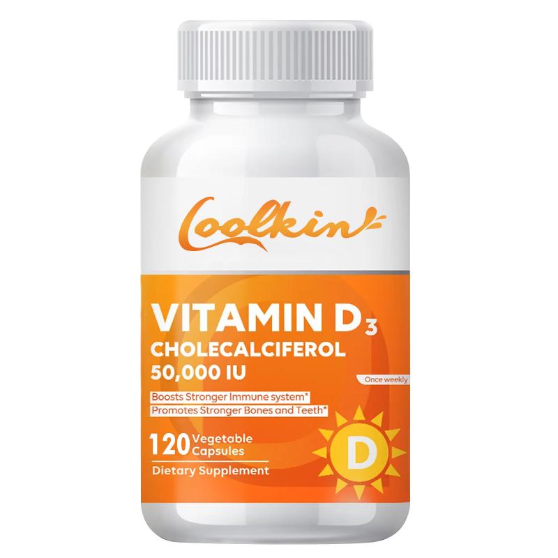 Vitamina D3 Colecalciferolo 50.000 UI - Ossa, Denti e Funzione Muscolare Forti